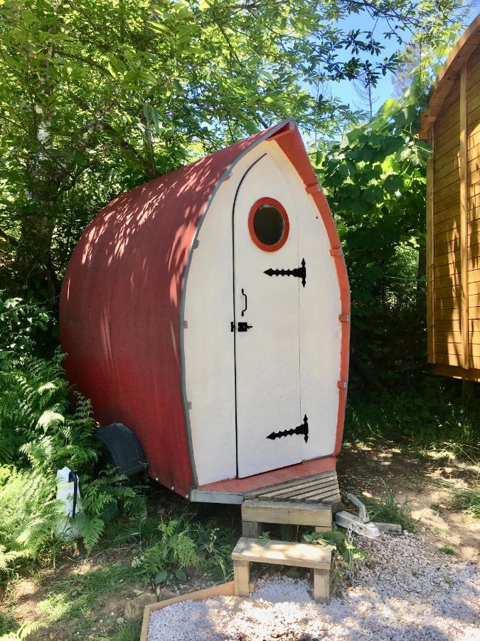 Rosa The Cosy Cabin - Gypsy Wagon - Shepherds Hut, River Views Off-Grid Eco Living Pedrogao Grande Zewnętrze zdjęcie