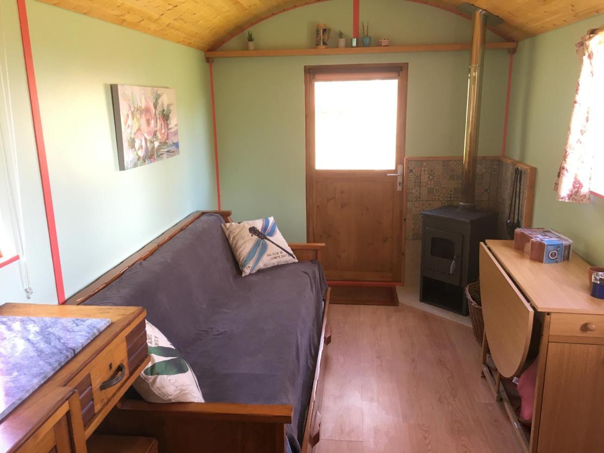 Rosa The Cosy Cabin - Gypsy Wagon - Shepherds Hut, River Views Off-Grid Eco Living Pedrogao Grande Zewnętrze zdjęcie